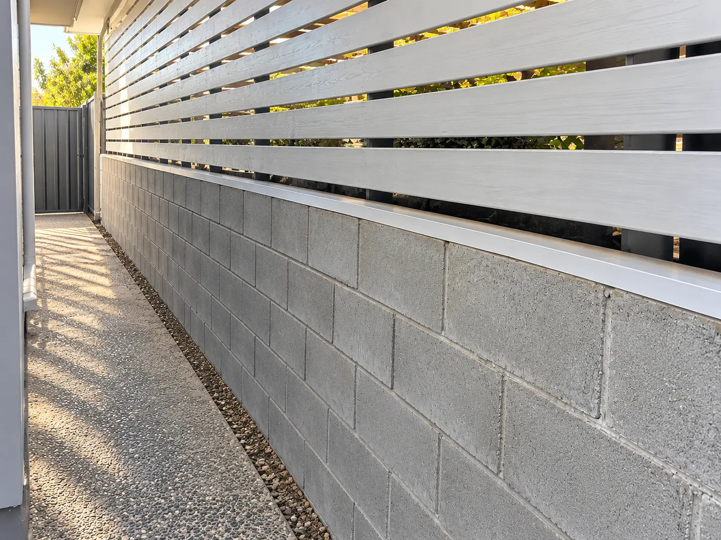 Block Retaining Wall